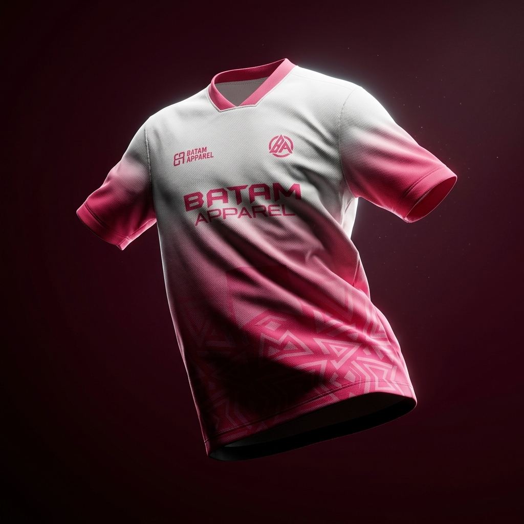 Badminton Pink Putih